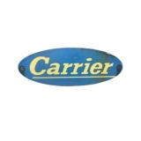 Carrier Porcelain Sign