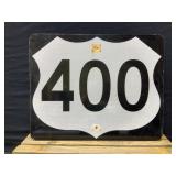 Interstate 400 Metal Sign