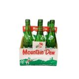 Mountain Dew 6 Pack Glass Bottles