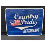 Country Pride Metal Road Sign