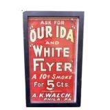 ï¿½Our IDAï¿½ and ï¿½White Flyerï¿½ Framed Metal Sign