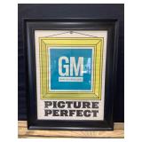GM Picture Perfect Framed Dealership Poster