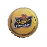Miller Bottle Cap Metal Sign