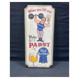 Pabst Blue Ribbon Sign