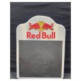 Red Bull Menu Board Metal