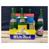 White Rock Beverages 6 Pack Glass Bottles