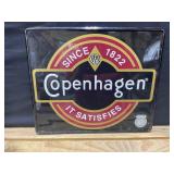 Copenhagen Embossed Metal Sign