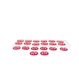 STP The Racers Edge Decals Lot of 20