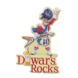 Dwarï¿½s. Rocks. Embossed Metal Sign