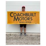 Rolls Royce Coachbuilt Motors Sign