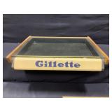Gillette Display Rack Glass Top