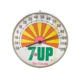 7-UP Glass Face Thermometer