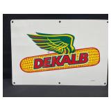 Dekalb/Agsrow Double Sided Metal Sign