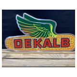 Dekalb Embossed Metal Sign