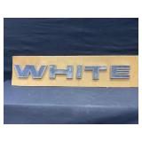 White Tractor Emblem