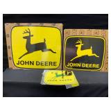 John Deere Decals Lot of 3