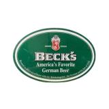 Beckï¿½s Beer Embossed Metal Sign