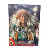 Prince Albert Chief Painted Metal Sign