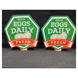 Nutrena Eggs Daily Metal Signs