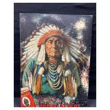 Prince Albert Chief Painted Metal Sign
