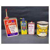 Winbro, Oily Bird, Artex, Metalife Cans