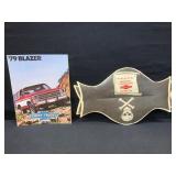 1997 Blazer Brochure & Chevrolet Dealer Hat
