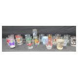 Collector Shot Glasses-20 in the Lot