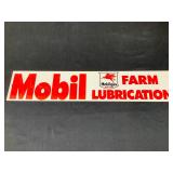 Mobilgas Metal Sign