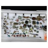 Rings, Brooches, Pendants, Barrettes