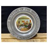Declaration of Independence Plate