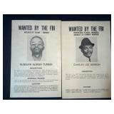 Wanted FBI Posters