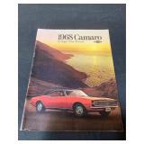 1968 Chevy Camaro Pamphlet