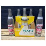 Flayï¿½s Sparkling Beverages Bottles & Carrier