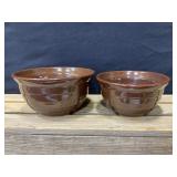 Brown Nesting Bowls