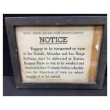 Duluth, Missabe & Iron Railway Sign