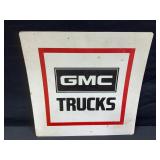 GMC Trucks Plastic Sign
