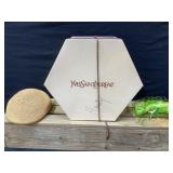 Hat Box & 2 Vintage Hats
