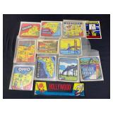 Vintage Travel Decals