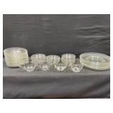 Candlewick Glass Lot