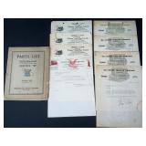 Rickenbacker, Baltimore Tractor & Oliver Papers