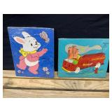 PlaySkool Wooden Framed Puzzles
