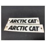 Artic Cat Metal Badges