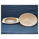 Basket & Wooden Bowl
