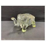 Elephant Glass Candy Dish