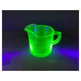 Uranium Glass Measuring Cup