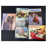 Honda & Vespa Pamphlets