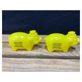 Plastic Promotional Pig Banks