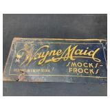 Wayne Maid Metal Sign