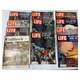 Life Magazines & Collier Magazine-1950ï¿½s & 60ï¿½s
