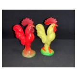 Knickerbocker Plastic Roosters